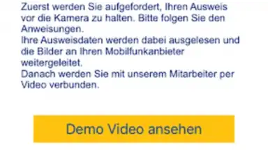 ALDI TALK Registration screenshot 4