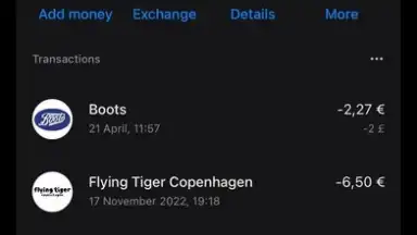 Revolut screenshot 3