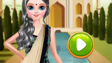 Indian Gopi Doll Makeover- Indian Bridal Fashion screenshot 2