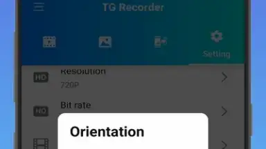 TG Recorder - Screen Recording screenshot 1