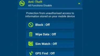eScan Mobile Security screenshot 3