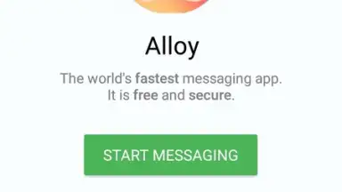 Alloy -free messaging app screenshot 8