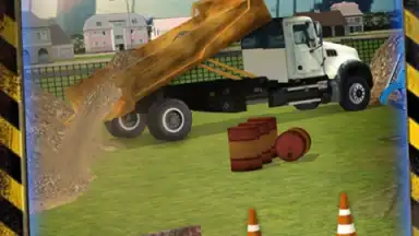Construction Trucker 3D Sim screenshot 3