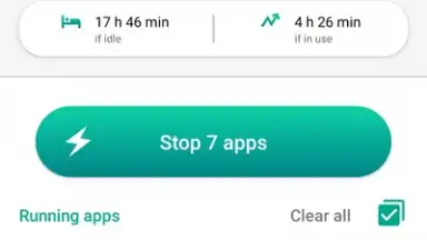 Kaspersky Battery Life screenshot 1