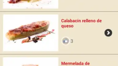 Recetas screenshot 1