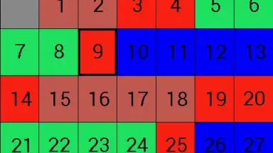 Сменный календарь screenshot 1