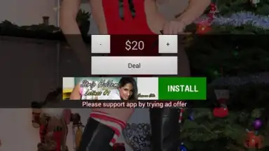 Sexy Strip Blackjack Christmas screenshot 2