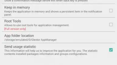 Glextor AppManager screenshot 4