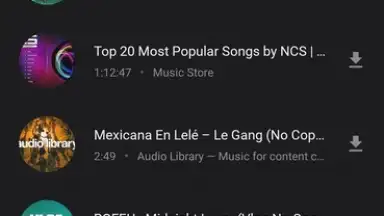 MP3Tube screenshot 2