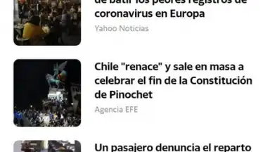 Yahoo Lite screenshot 1