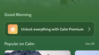 Calm - Sleep, Meditate, Relax screenshot 1