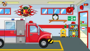 My Town : Firestation Free screenshot 9