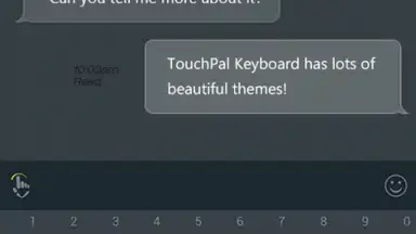 Android L Lime TouchPal Theme screenshot 2