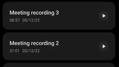 ColorOS Recorder screenshot 1