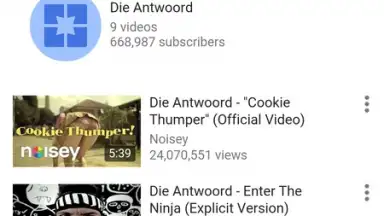 WebTube screenshot 1