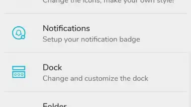 Flick Launcher screenshot 3