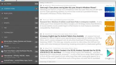 gReader screenshot 4