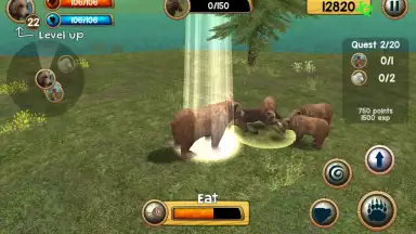 Wild Bear Simulator 3D screenshot 1