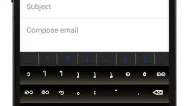 Android Malayalam Keyboard screenshot 7