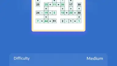 Cross Math screenshot 2