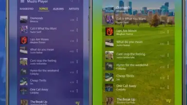 Muzio Music Player screenshot 2