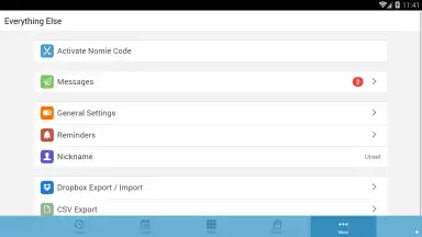 Nomie screenshot 11
