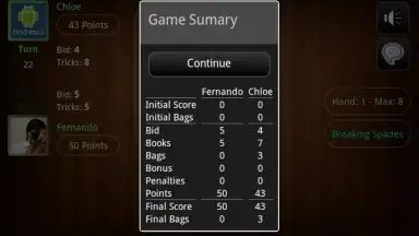 Live Spades Pro screenshot 1