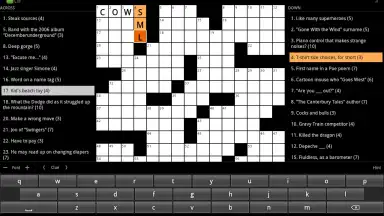 Crossword Puzzle screenshot 4
