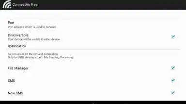 ConnectAir Free screenshot 1