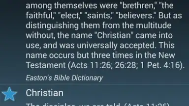 The Bible Dictionary screenshot 4