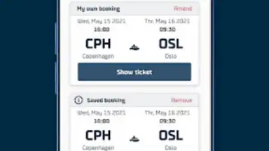DFDS screenshot 2