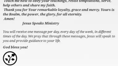 Jesus Speaks screenshot 4