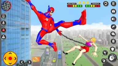 Spider Rope Hero Spider Games screenshot 5