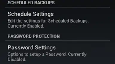 SMS Backup and Restore screenshot 2