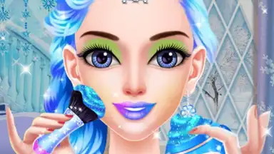 Ice Queen Makeup Dress Up screenshot 6