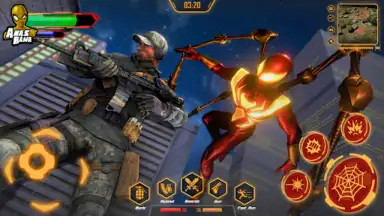 Iron Super Hero - Spider Games screenshot 10
