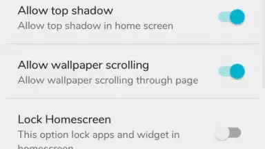 Flick Launcher screenshot 1