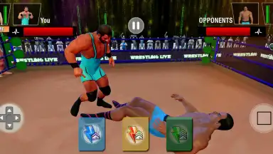 Tag Team Wrestling Games: Mega Cage Ring Fighting screenshot 5