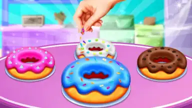 Ice Cream Shop Cone Maker Game screenshot 1