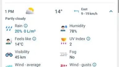 Weather 14 Days - Meteored screenshot 1
