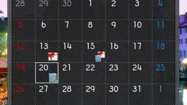 Calendar Widget screenshot 4