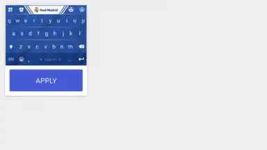 Real Madrid Kika Keyboard screenshot 1