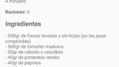 Mix Recetas screenshot 1