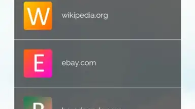 Webmarks screenshot 3