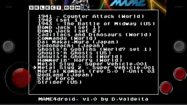 MAME4droid screenshot 4