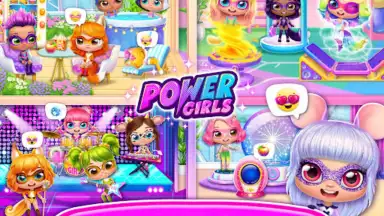 Power Girls - Fantastic Heroes screenshot 11