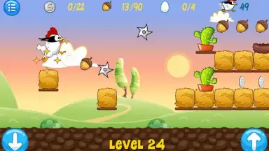 Ninja Chicken screenshot 1