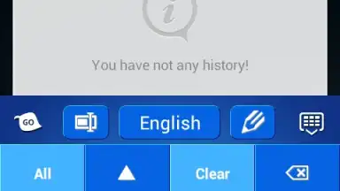 Blue Keyboard screenshot 3