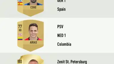FUT 18 DRAFT screenshot 7