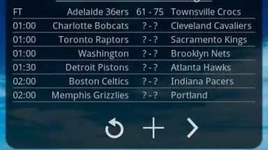 Basketball Livescore Widget screenshot 14
